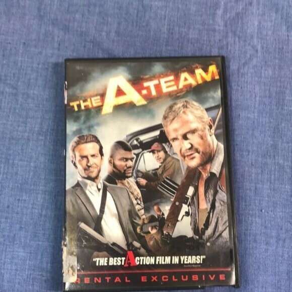 The A Team DVD Action Film Blockbuster Rental Exclusive Bradley Cooper - Picture 1 of 4